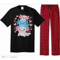Axolotl Kawaii Anime Cute Axolotls Pajama Set thumb 0