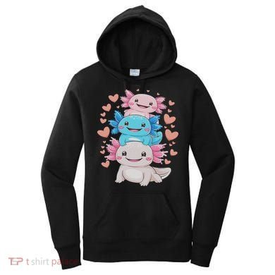 Axolotl Kawaii Anime Cute Axolotls Women's Hoodie