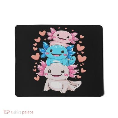 Axolotl Kawaii Anime Cute Axolotls Mousepad