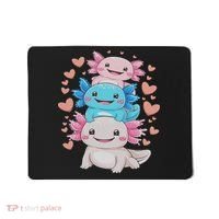 Axolotl Kawaii Anime Cute Axolotls Mousepad thumb 0