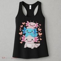 Axolotl Kawaii Anime Cute Axolotls Women's Tank Top thumb 3