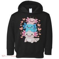 Axolotl Kawaii Anime Cute Axolotls Toddler Hoodie thumb 0