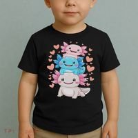 Axolotl Kawaii Anime Cute Axolotls Toddler T-Shirt thumb 2
