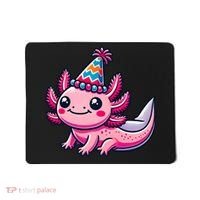 Anime Kawaii Axolotl Birthday Party Hat Mousepad thumb 0