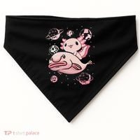 Axolotl Kawaii Blobfish USA-Made Doggie Bandana thumb 0