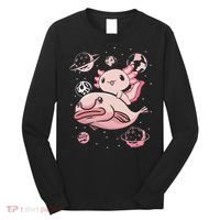 Axolotl Kawaii Blobfish Long Sleeve Shirt thumb 0