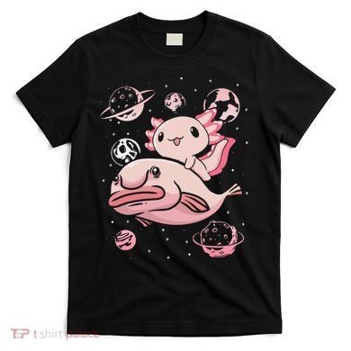Axolotl Kawaii Blobfish T-Shirt