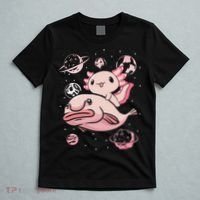 Axolotl Kawaii Blobfish T-Shirt thumb 5