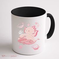 Axolotl Kawaii Blobfish Coffee Mug thumb 1