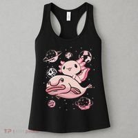 Axolotl Kawaii Blobfish Women's Tank Top thumb 3