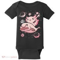 Axolotl Kawaii Blobfish Baby Bodysuit thumb 0