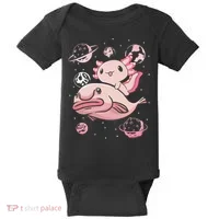 Axolotl Kawaii Blobfish Baby Bodysuit thumb 0
