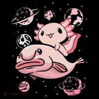Axolotl Kawaii Blobfish Baby Bodysuit thumb 2