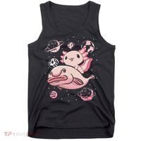 Axolotl Kawaii Blobfish Tank Top thumb 0