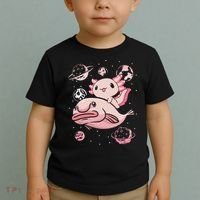 Axolotl Kawaii Blobfish Toddler T-Shirt thumb 2
