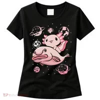 Axolotl Kawaii Blobfish Women's T-Shirt thumb 0