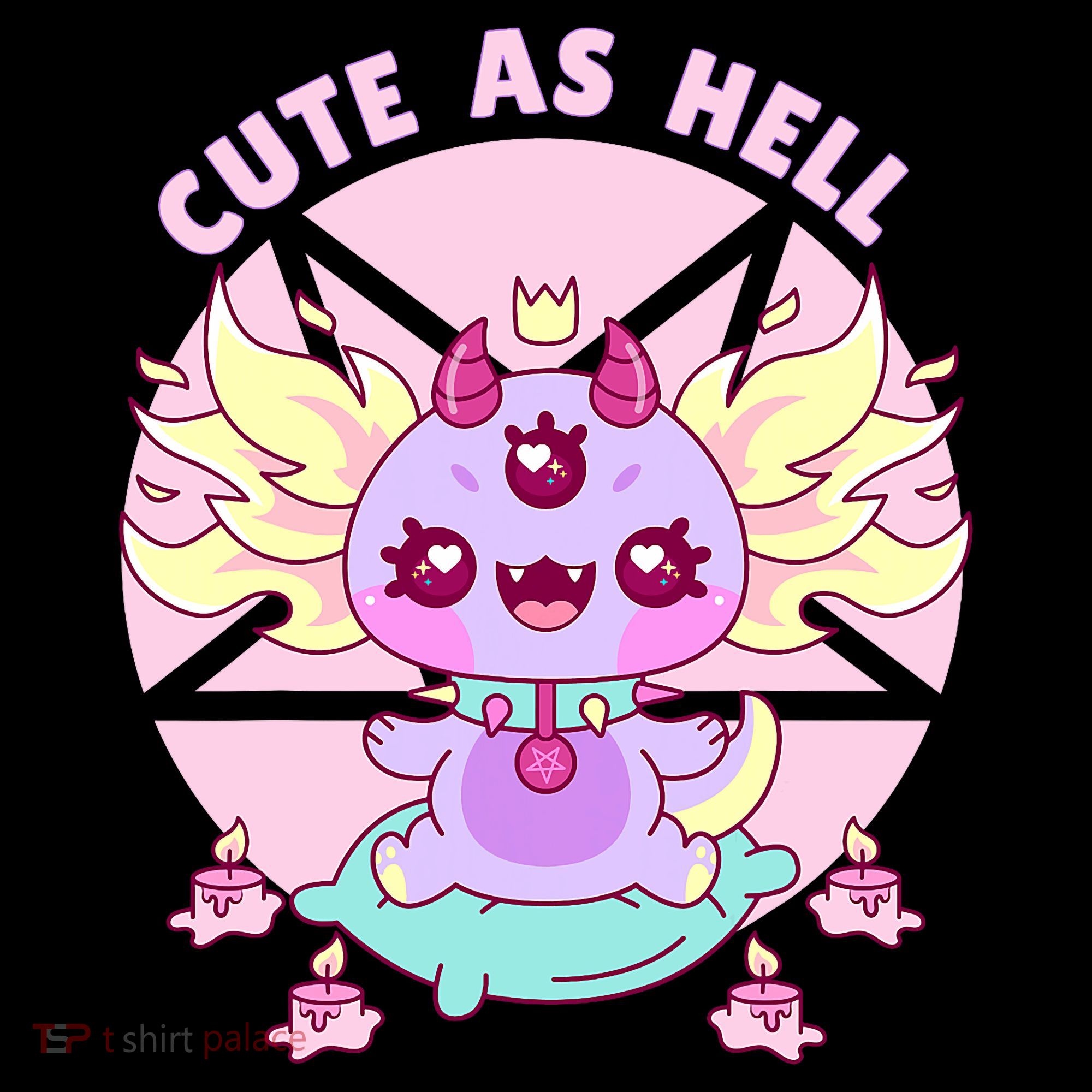 Axolotl Kawaii Baphomet Pastel Goth Cute Creepy Nu Goth  Coffee Mug