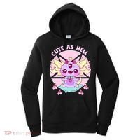 Axolotl Kawaii Baphomet Pastel Goth Cute Creepy Nu Goth  Women's Hoodie thumb 0
