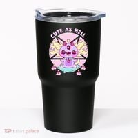 Axolotl Kawaii Baphomet Pastel Goth Cute Creepy Nu Goth  Tumbler thumb 0