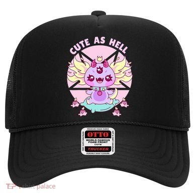 Axolotl Kawaii Baphomet Pastel Goth Cute Creepy Nu Goth  Hat