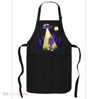 Aliens Kidnapping Bigfoot Apron thumb 0