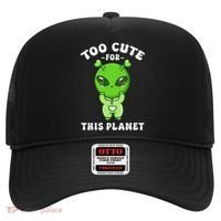 Alien Kawaii Cute Alien Too Cute For This Planet Hat thumb 0