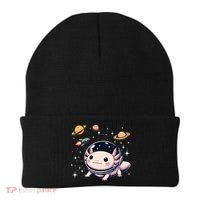 Axolotl Kawaii Cute Axolotls Astronaut Planets Space Beanie thumb 0