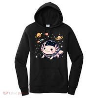 Axolotl Kawaii Cute Axolotls Astronaut Planets Space Women's Hoodie thumb 0