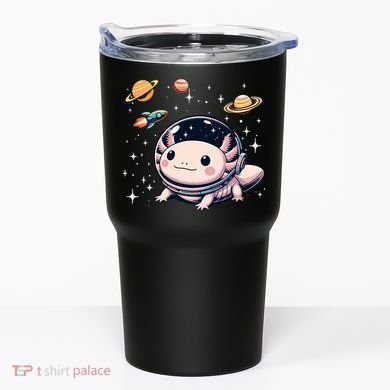 Axolotl Kawaii Cute Axolotls Astronaut Planets Space Tumbler