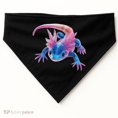 Axolotl Kawaii Cute Graphic USA-Made Doggie Bandana