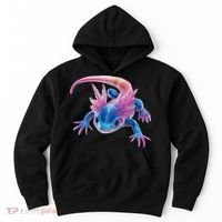 Axolotl Kawaii Cute Graphic Hoodie thumb 0