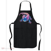 Axolotl Kawaii Cute Graphic Apron thumb 0