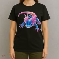 Axolotl Kawaii Cute Graphic T-Shirt thumb 4