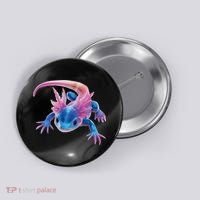 Axolotl Kawaii Cute Graphic Button thumb 0