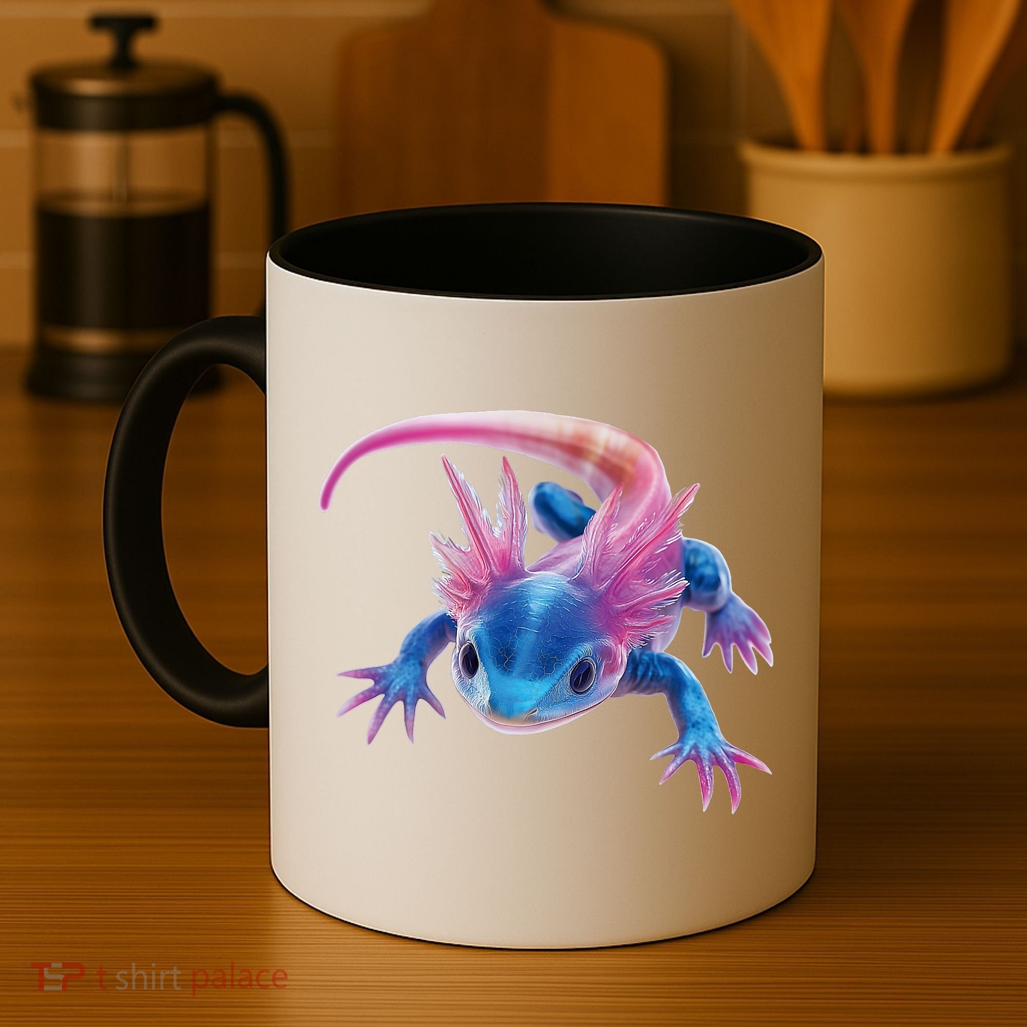 Axolotl Kawaii Cute Graphic Coffee Mug
