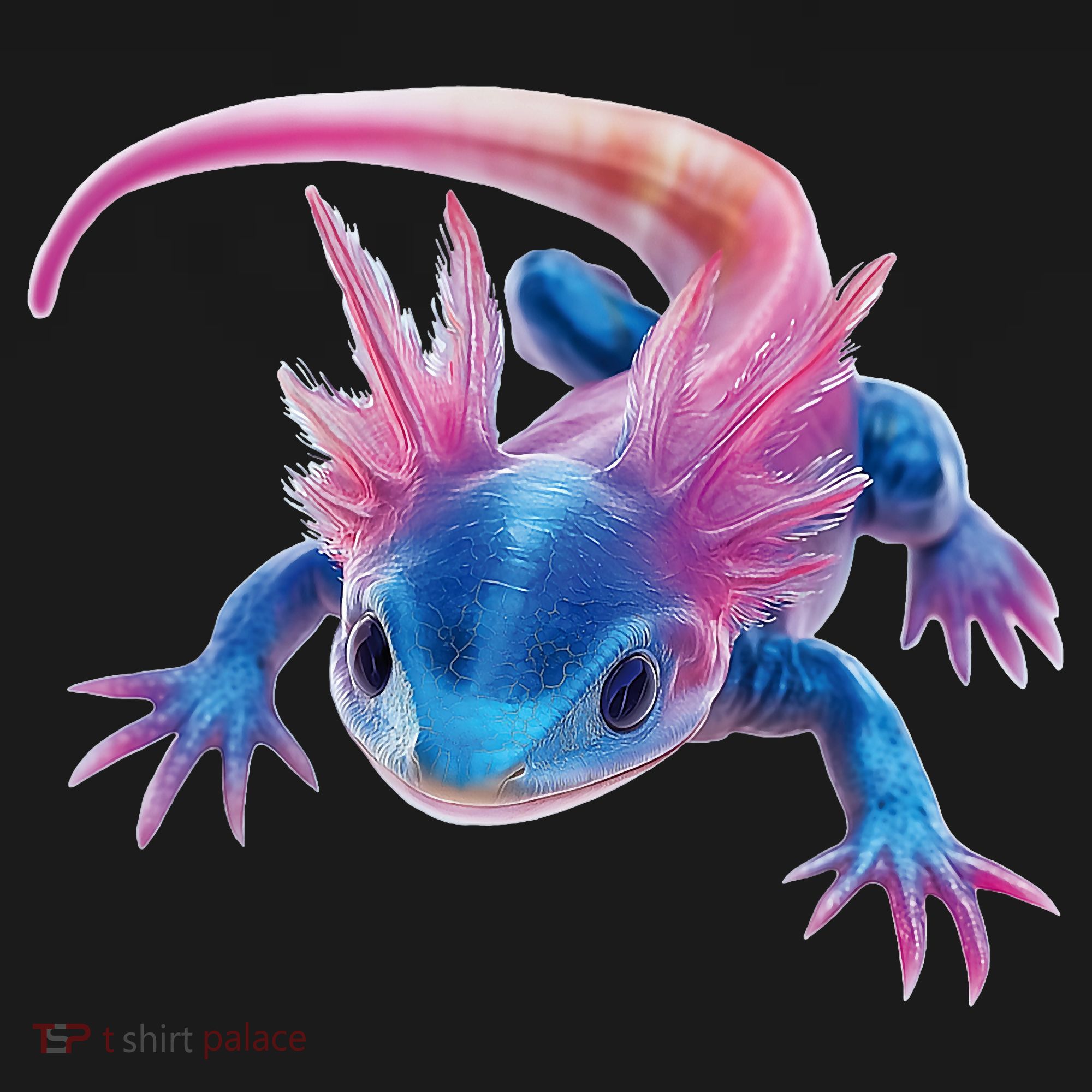 Axolotl Kawaii Cute Graphic Mousepad