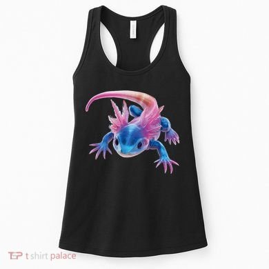 Axolotl Kawaii Cute Graphic Women's Tank Top