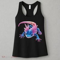 Axolotl Kawaii Cute Graphic Women's Tank Top thumb 3