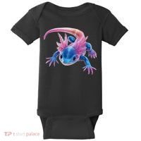 Axolotl Kawaii Cute Graphic Baby Bodysuit thumb 0
