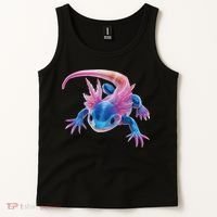 Axolotl Kawaii Cute Graphic Tank Top thumb 2