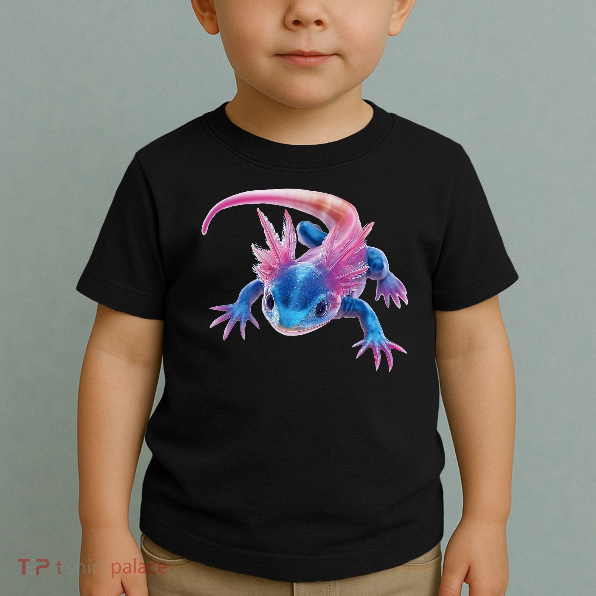 Axolotl Kawaii Cute Graphic Toddler T-Shirt
