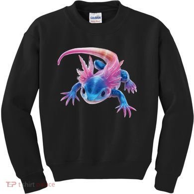 Axolotl Kawaii Cute Graphic Kids Sweatshirt