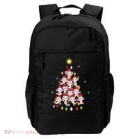 Axolotl Kawaii Christmas Tree Lights Pajama Xmas Tree Backpack thumb 0