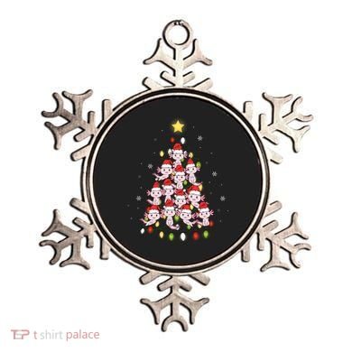Axolotl Kawaii Christmas Tree Lights Pajama Xmas Tree Ornament