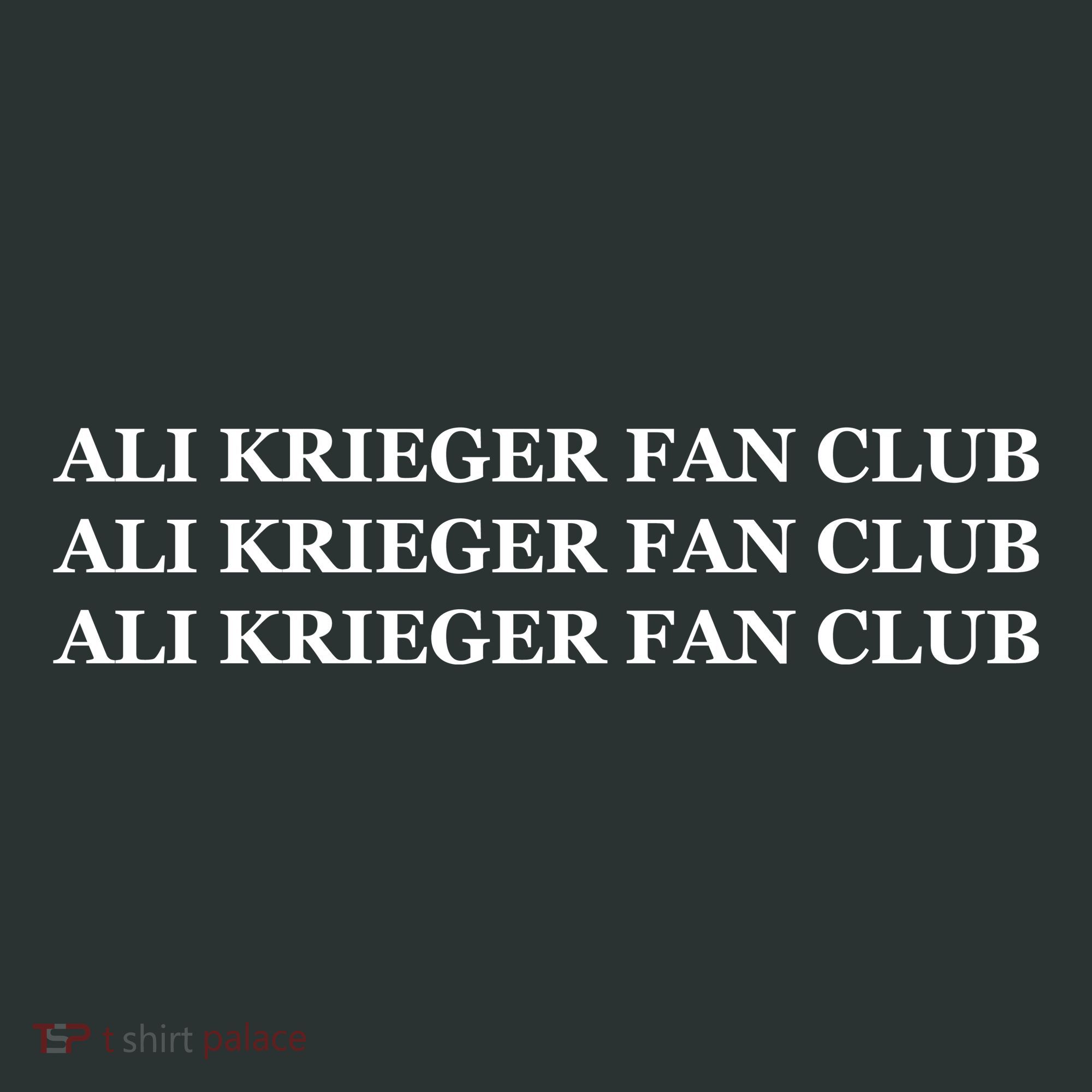 Ali Krieger Fan Club Women's T-Shirt