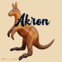 Akron Kangaroo Fun Retro Zips Tote Bag thumb 4