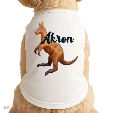 Akron Kangaroo Fun Retro Zips Doggie Tank