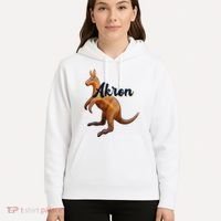 Akron Kangaroo Fun Retro Zips Hoodie thumb 5