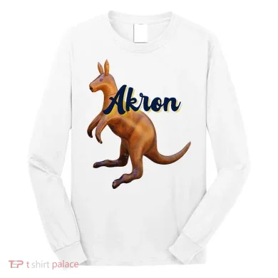 Akron Kangaroo Fun Retro Zips Long Sleeve Shirt