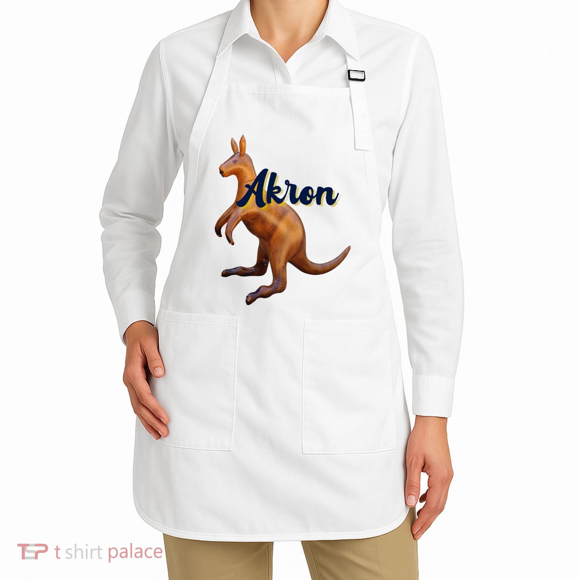 Akron Kangaroo Fun Retro Zips Apron